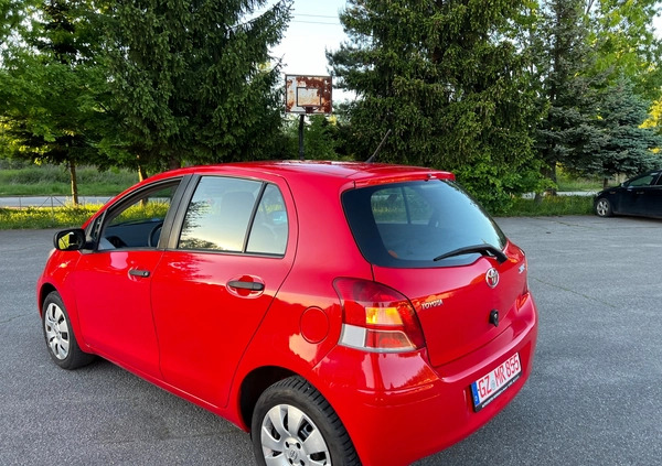 Toyota Yaris cena 21500 przebieg: 132580, rok produkcji 2010 z Tarnów małe 631